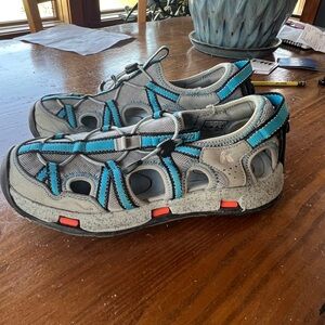 Korkers Water Shoes Rafting Fishing EUC